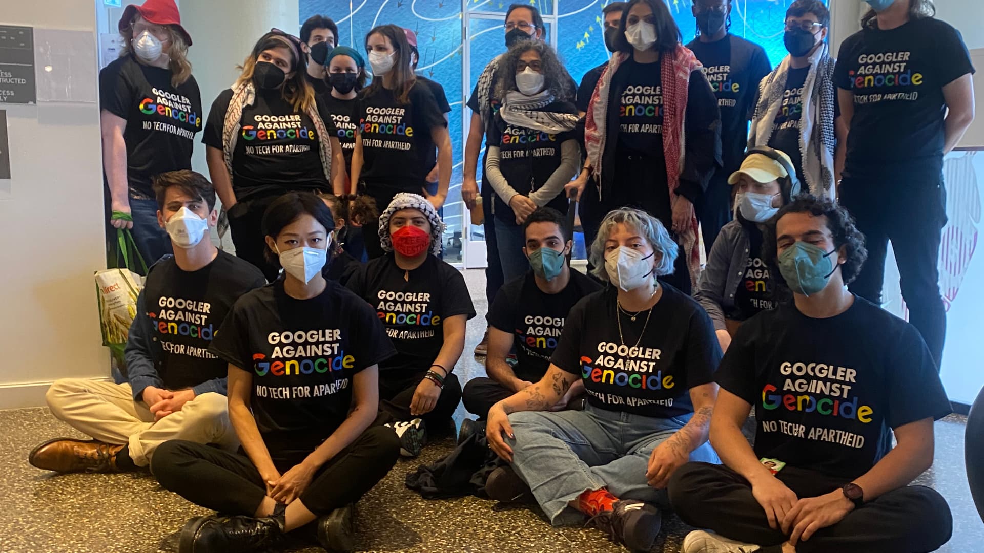 Google workers arrested after nine-hour protest in cloud CEO's office