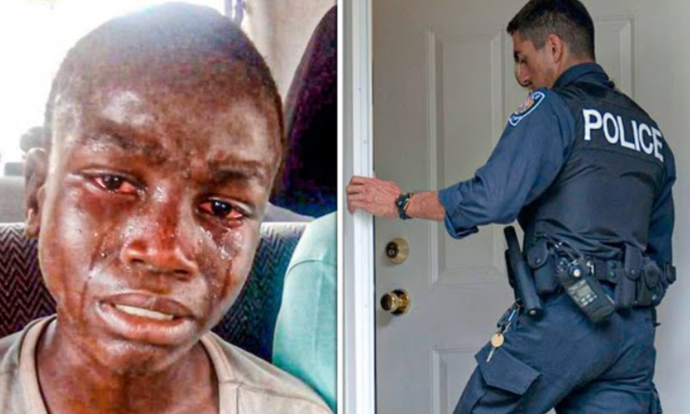 Little Boy Doesn’t Let Anyone into His Room until Policeman Arrives and Steps Inside
