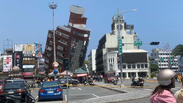 Major earthquake strikes off of Taiwan's coast, killing at least 9 and injuring hundreds
