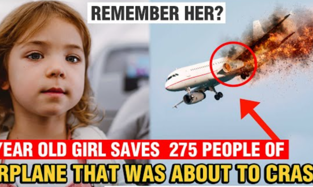 Remember Her? Girl Prevents Airplane From Crashing And Saves 275 People! – Unbelievable Miracle!