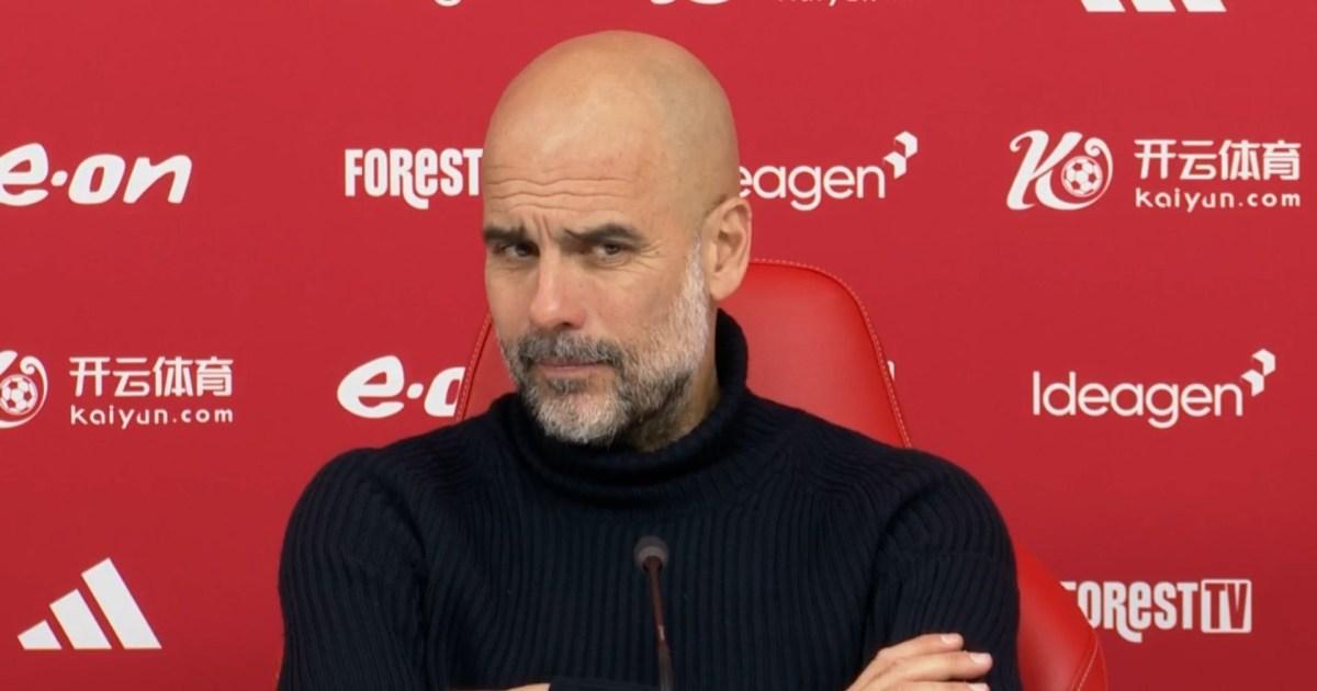 Pep Guardiola makes Arsenal prediction after Man City beat Nottingham Forest | Football