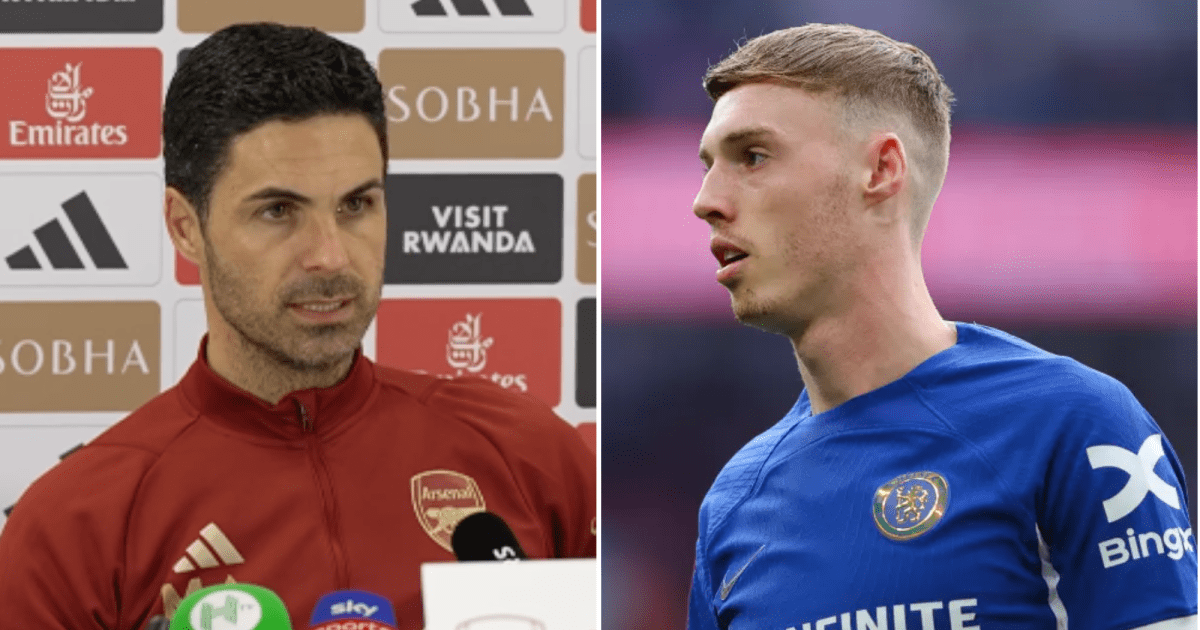 Mikel Arteta reacts to news Cole Palmer could miss Arsenal v Chelsea | Football