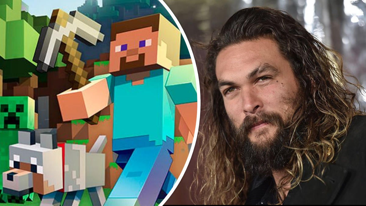 Minecraft Wraps Filming With Jason Momoa and Jack Black
