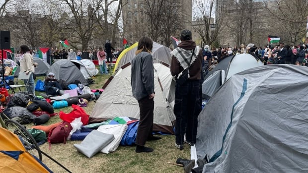 Students set up ‘indefinite’ pro-Palestinian encampment at McGill University