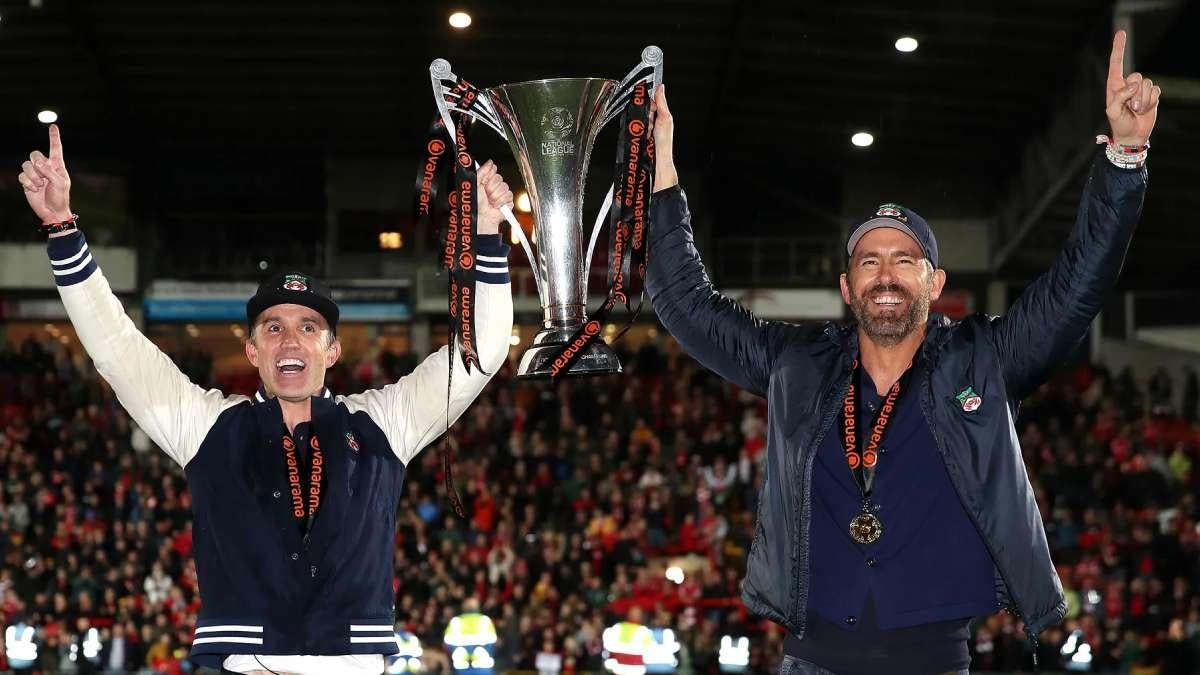 Ryan Reynolds and Rob McElhenney's Wrexham A.F.C. Gets Promoted for Second Straight Year