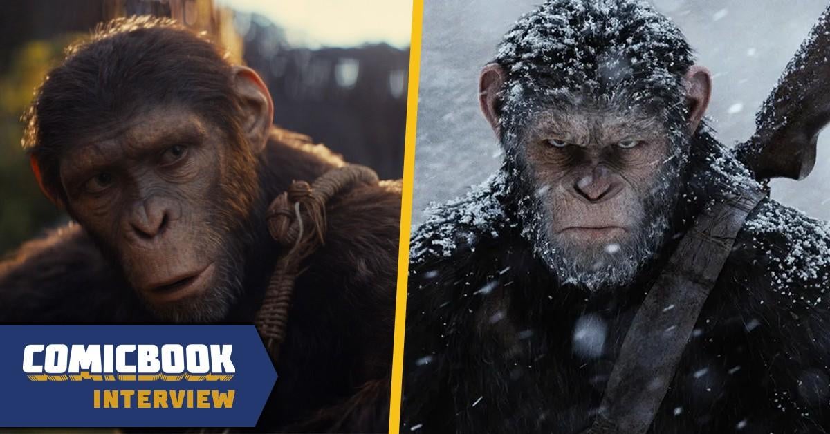 Kingdom of the Planet of the Apes Visual Effects Supervisor Compares Owen Teague and Andy Serkis