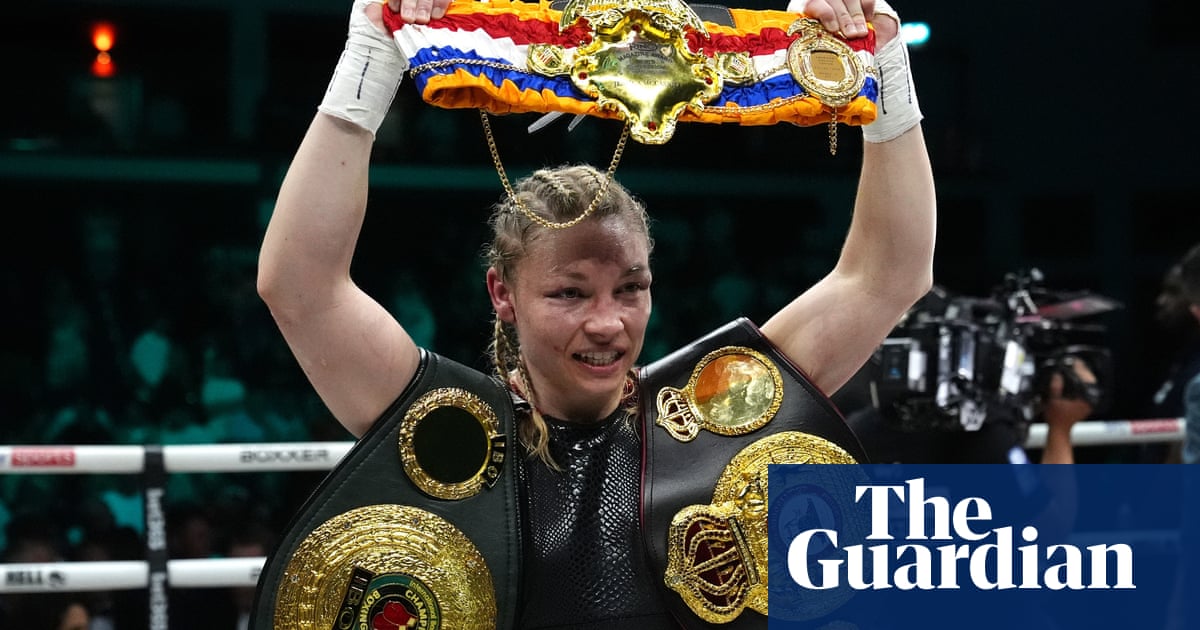 Lauren Price becomes Wales’ first female world champion boxer | Boxing