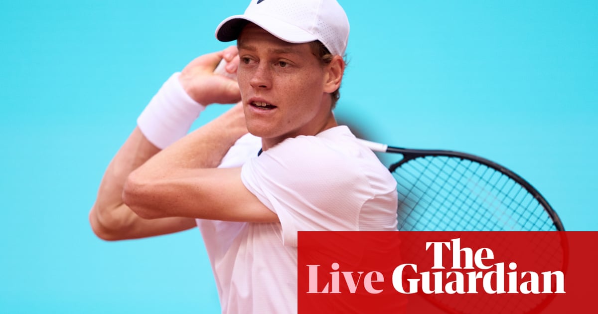 French Open: Sinner v Eubanks, Vickery v Jabeur, Nadal to come on day two – live | French Open 2024