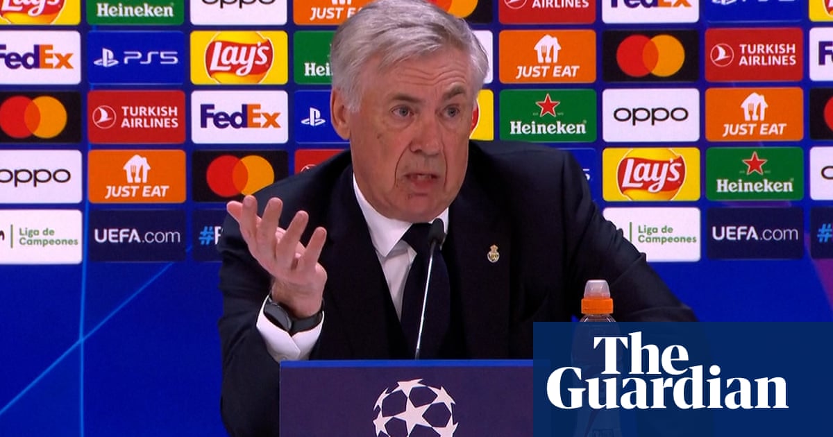 Carlo Ancelotti brushes aside Bayern complaints as Real Madrid make Champions League final – video | Football