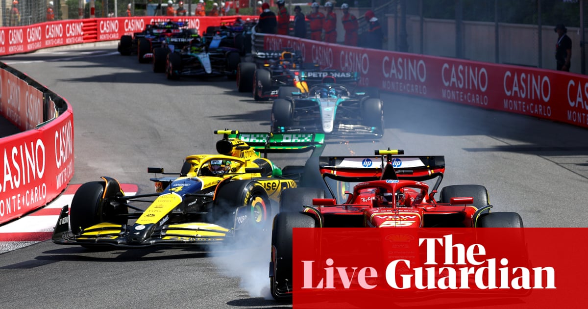 Monaco Grand Prix 2024: ‘monster of an accident’ on first F1 lap – live | Formula One