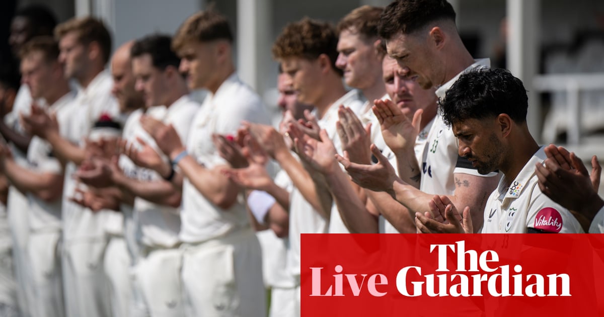 County cricket: Kent v Worcestershire, Surrey v Warwickshire, and more – live | County Championship