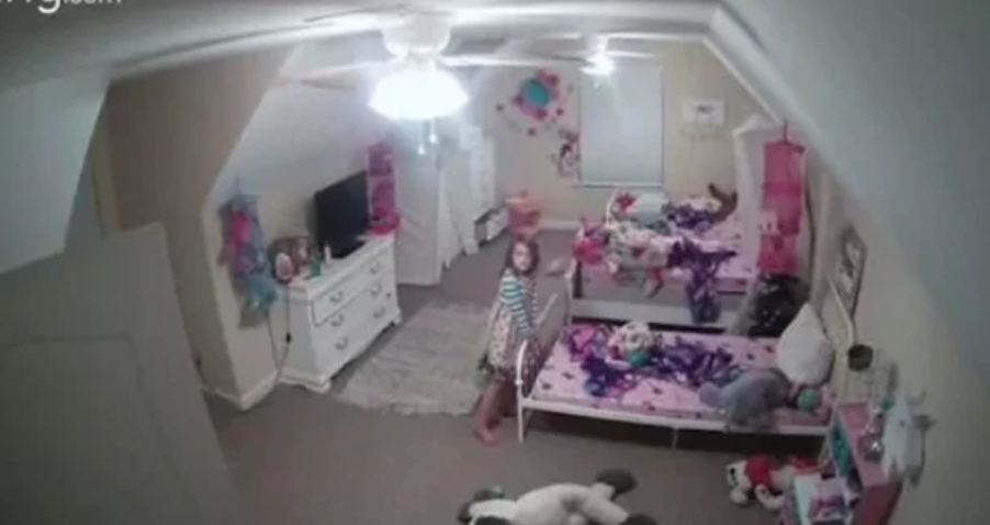 7-Year-Old Boy Tells Mom He Is Not Alone at Night, Mom Puts Camera in His Room