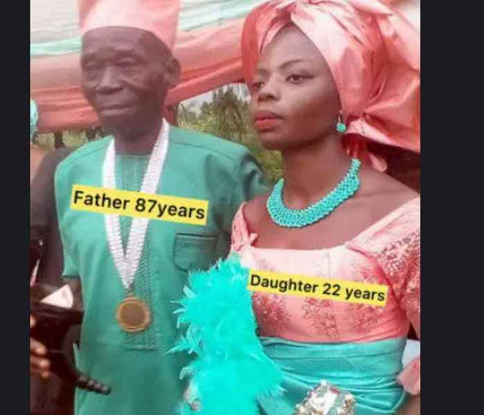 87 Year Old Father Marry His 22 Year Old Daughter Because Of..