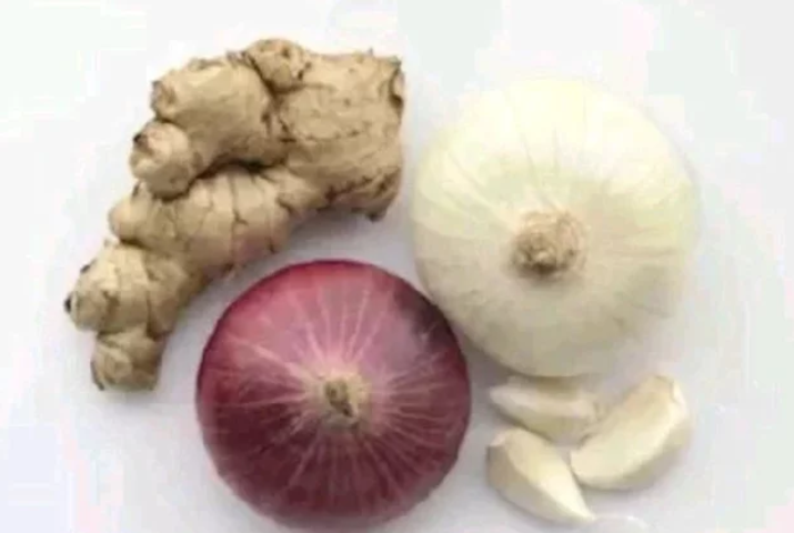 Boil Onion, Garlic, and Ginger and Take Three Times a Day to Treat the Following Ailments