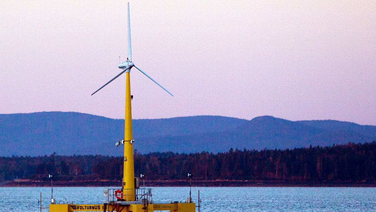 Floating wind turbine in Maine proves resilient in storm simulation