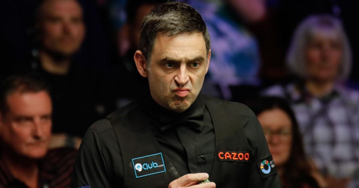 Ronnie O'Sullivan names 'best ref in the world' after complaining about officials