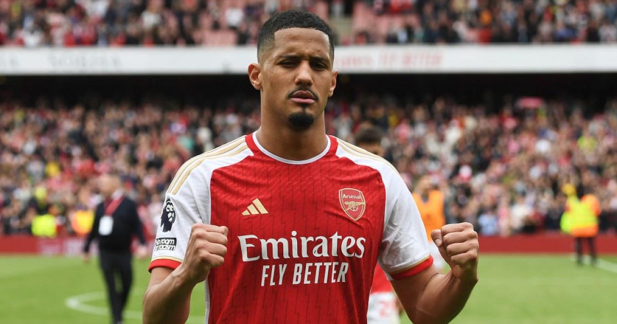 William Saliba makes confident Arsenal claim as they battle Manchester City in title race | Football