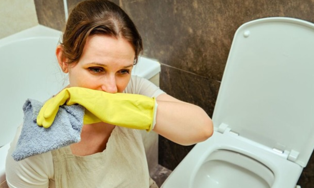 How to remove urine smells from toilet and bathroom floor without bleach