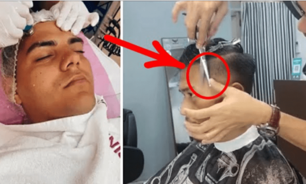 Man Gets Haircut – But Then His Hairdresser Notices Something Hidden in His Hair