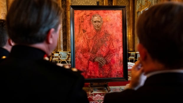 New red-hued portrait of King Charles draws mixed reaction