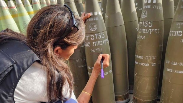 ‘Finish them’: Nikki Haley’s message on Israeli artillery shell condemned amid Rafah assault