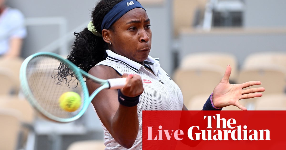 French Open 2024 quarter-finals: Coco Gauff v Ons Jabeur – live | French Open 2024