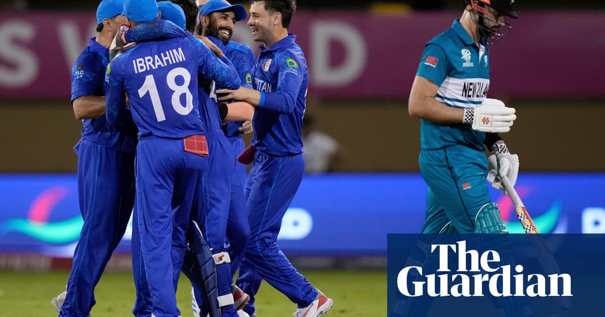 New Zealand collapse to hand Afghanistan victory in latest T20 World Cup upset | T20 World Cup 2024