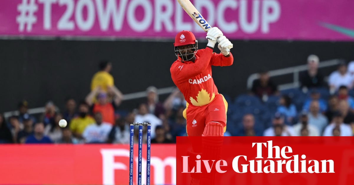 USA v Canada: T20 Cricket World Cup 2024 opener – live | T20 World Cup 2024