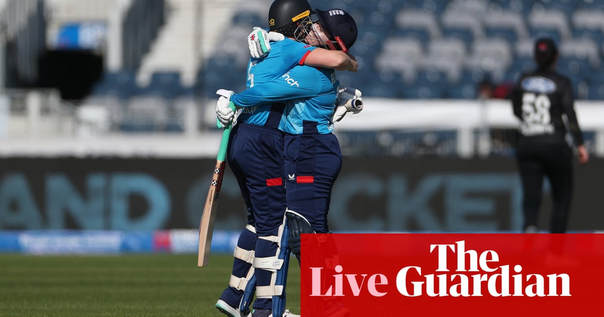 England v New Zealand: second women’s ODI – live | England women's cricket team