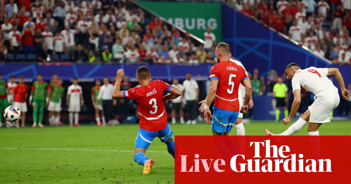 Czech Republic 1-2 Turkey: Euro 2024 – live reaction | Euro 2024
