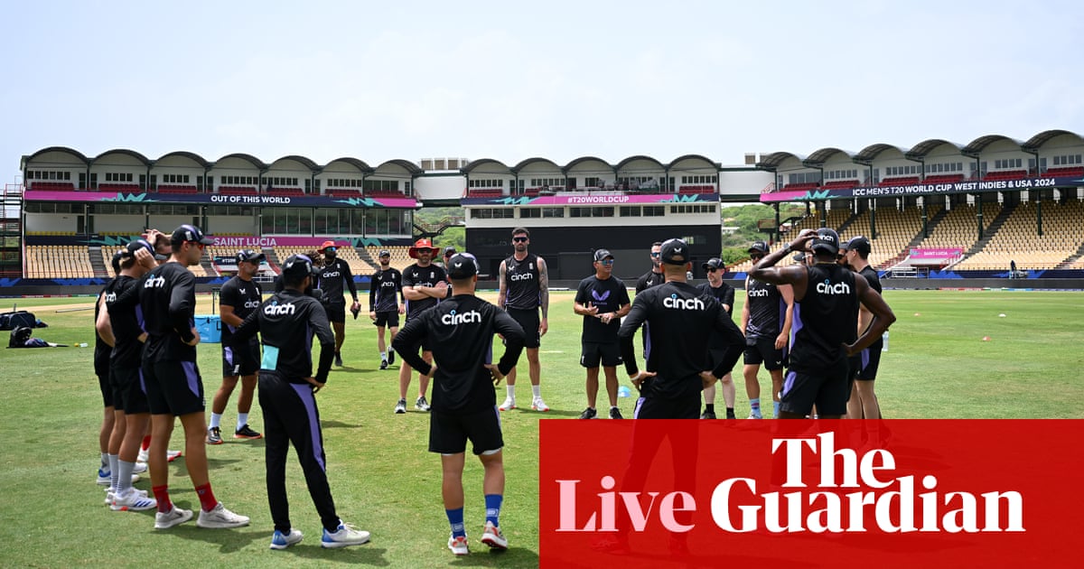 England v West Indies: T20 Cricket World Cup – live | T20 World Cup 2024