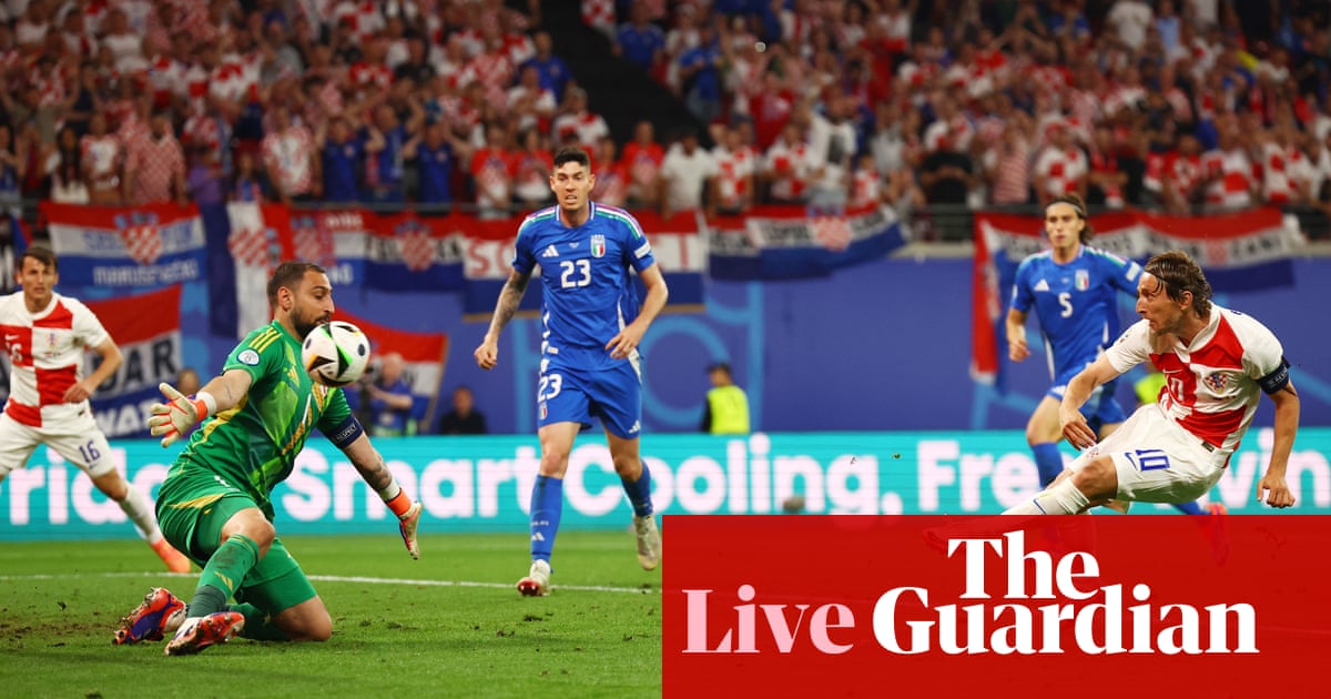 Croatia v Italy: Euro 2024 – live | Euro 2024