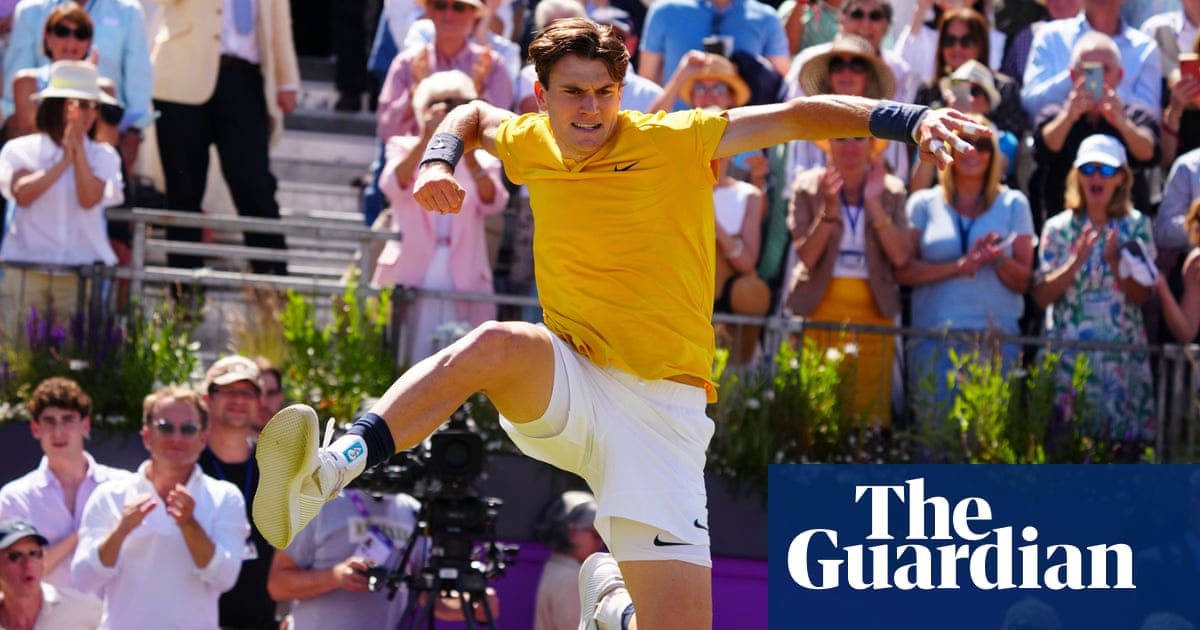 Jack Draper leads British hopes at Wimbledon after Queen’s boost | Wimbledon 2024