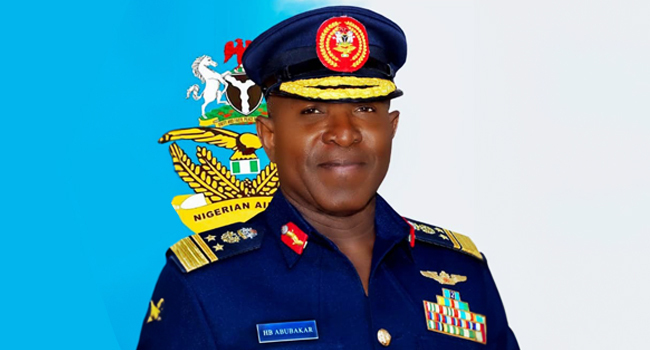 Chief of Air Staff, Air Marshal Hasan Abubakar