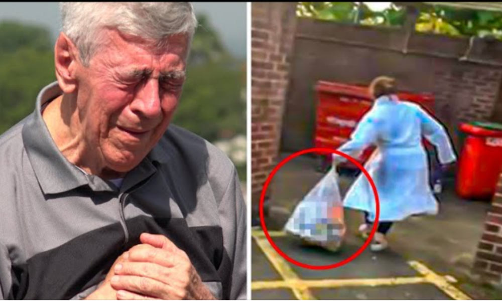 Elderly Man Sees Wife Digging Though Dumpster – He Is Shocked When He Sees Why