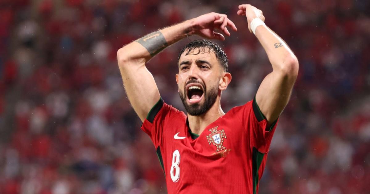 Bruno Fernandes admits he made 'lots of mistakes' in Portugal's win over Czechia at Euro 2024 | Football