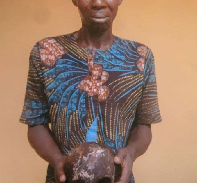 Police arrest man with human skull in Ogun