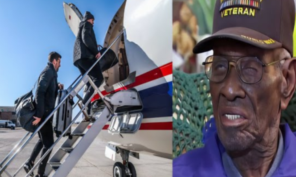 Old black Veteran are Denied Entry On Airplane Then This Happens!