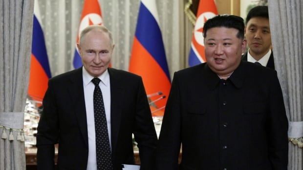 Russia, North Korea say they’ve strengthened ties, including mutual defence pact