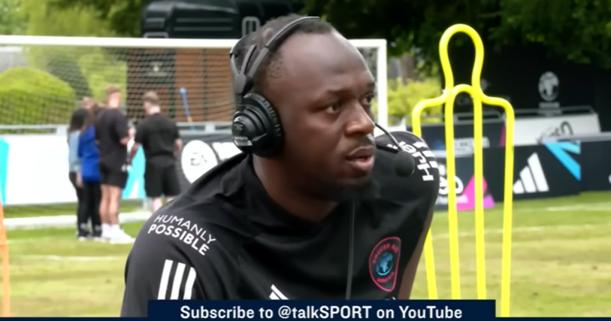 Usain Bolt trolls Arsenal fans and makes surprising Man Utd claim | Football
