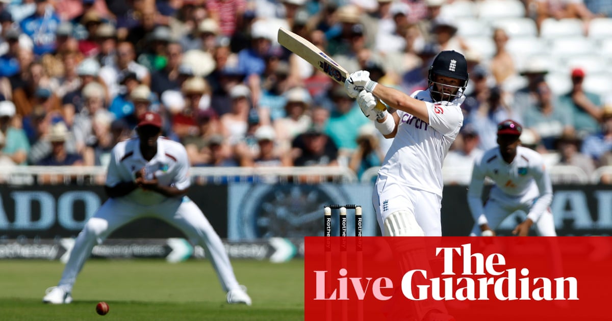 England v West Indies: second cricket Test, day one – live | England v West Indies 2024