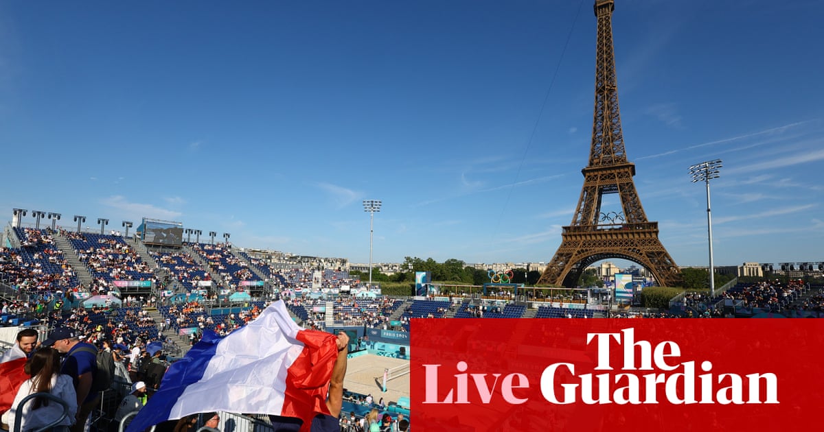 Paris 2024 Olympics day two: swimming, gymnastics and basketball as Games continue – live | Paris Olympic Games 2024