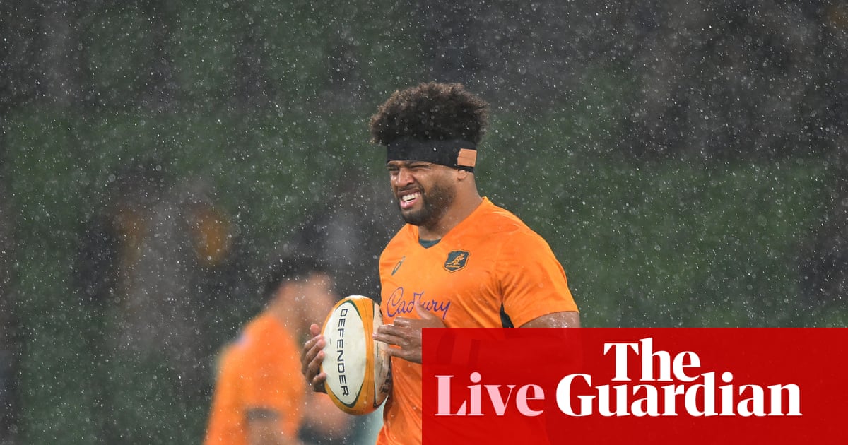 Australia v Wales: rugby union international – live updates | Rugby union