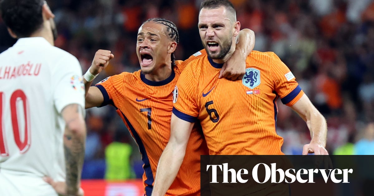 Netherlands fight back to see off Turkey and set up semi-final against England | Euro 2024