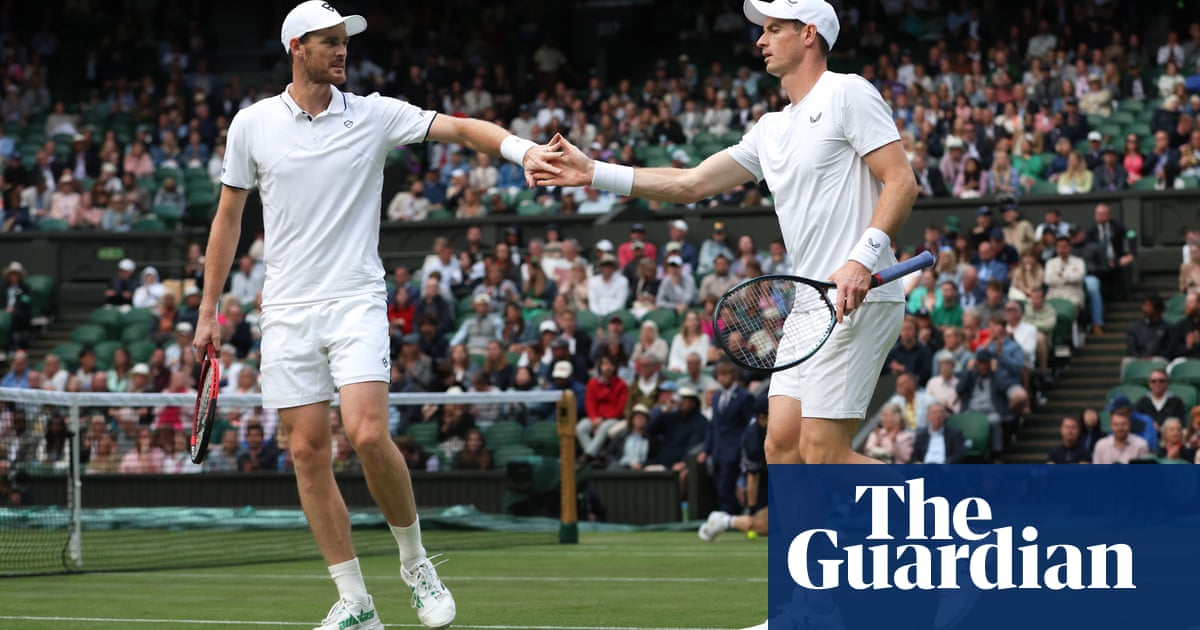 Murray brothers’ doubles loss mattered little on emotional farewell | Andy Murray