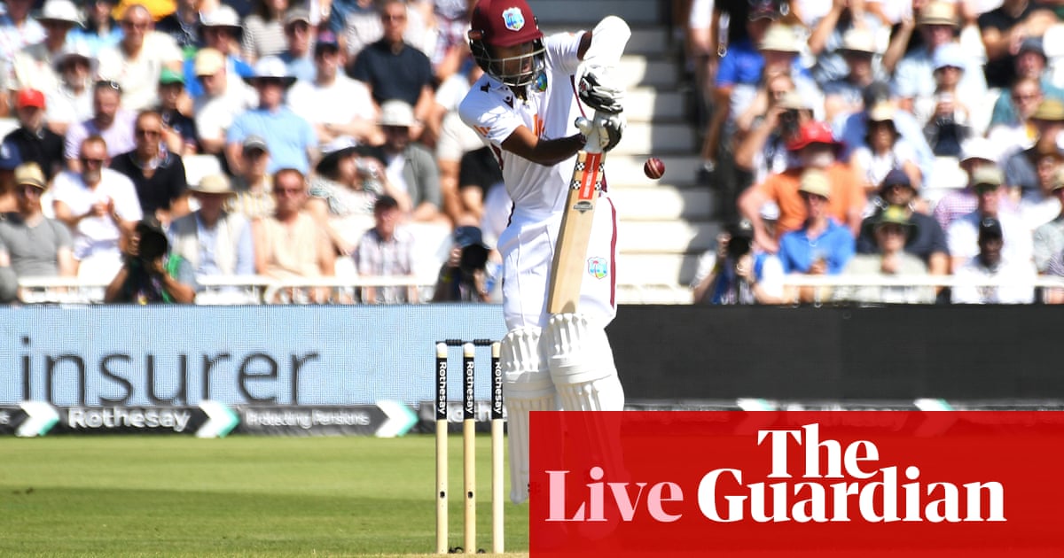 England v West Indies: second cricket Test, day two – live | England v West Indies 2024