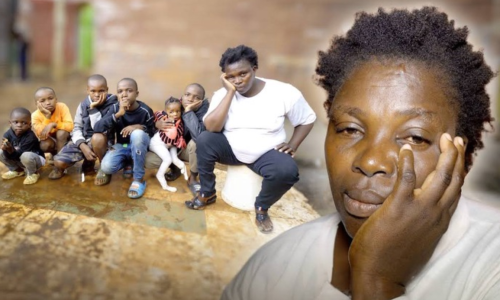 9 Kids From Same Mother Doesn’t Know their Fathers, Watch as Single Mom Narrates What Happened!