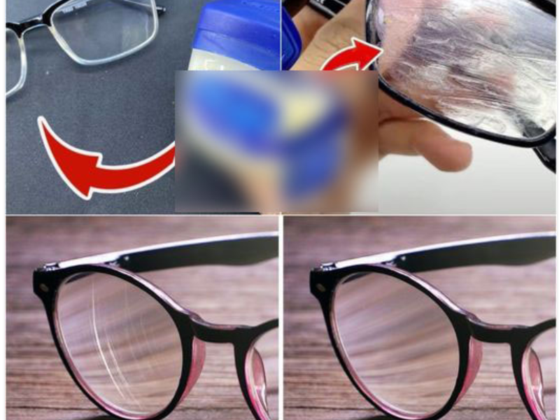 Effortlessly Remove Scratches from Your Glasses with Vaseline