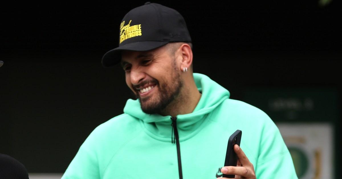 Nick Kyrgios hails 'cheeky' Wimbledon star for trolling rival in grudge match
