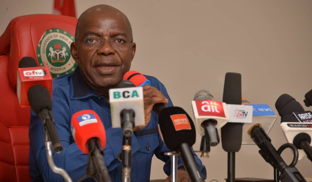 Shun violence, Otti tells Abia youths